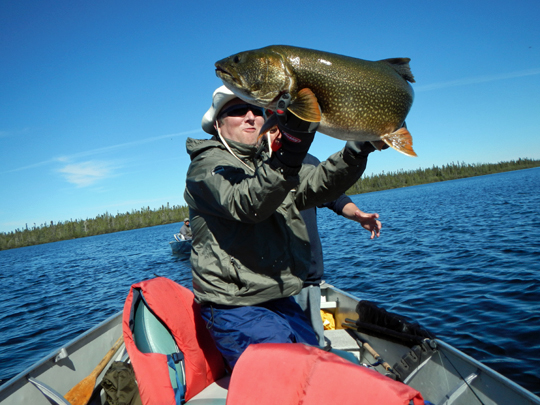 Ron Malech Lake Trout catch and release method