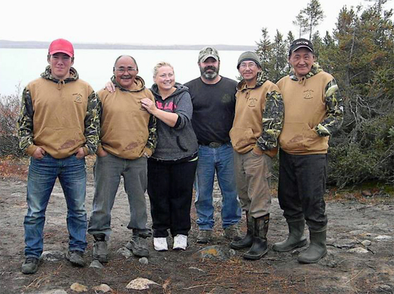 Baralzon Lake Caribou Camp Crew