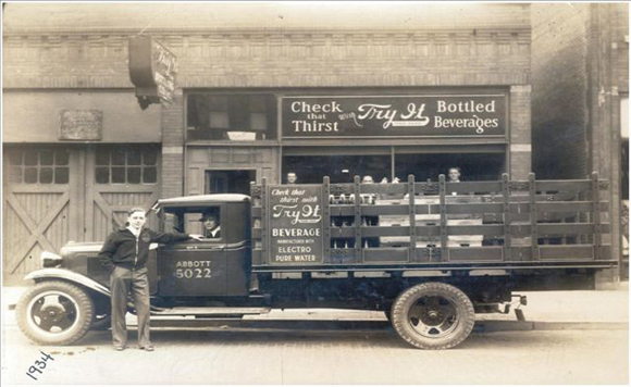 Try-It Distributing Truck in 1934. Photo courtesy of Try-It Distributing.