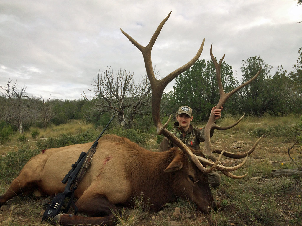Small hunters, using smaller rifles, can still take BIG game!