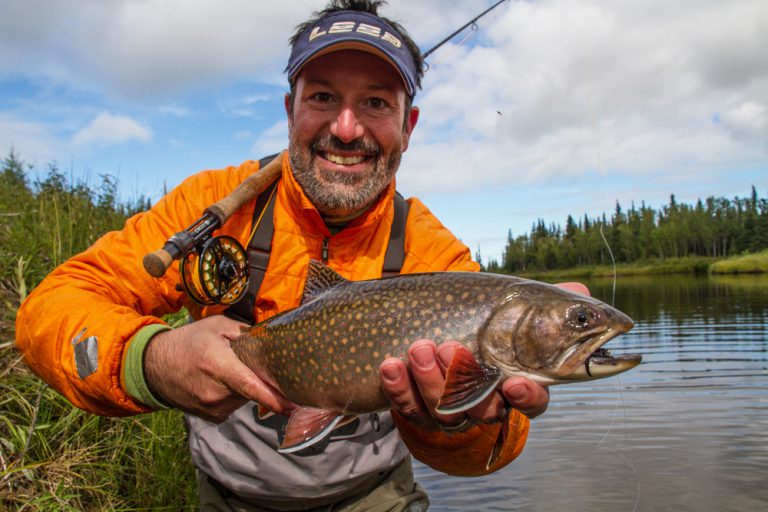 Fly fishing for searun brook trout, Wild places