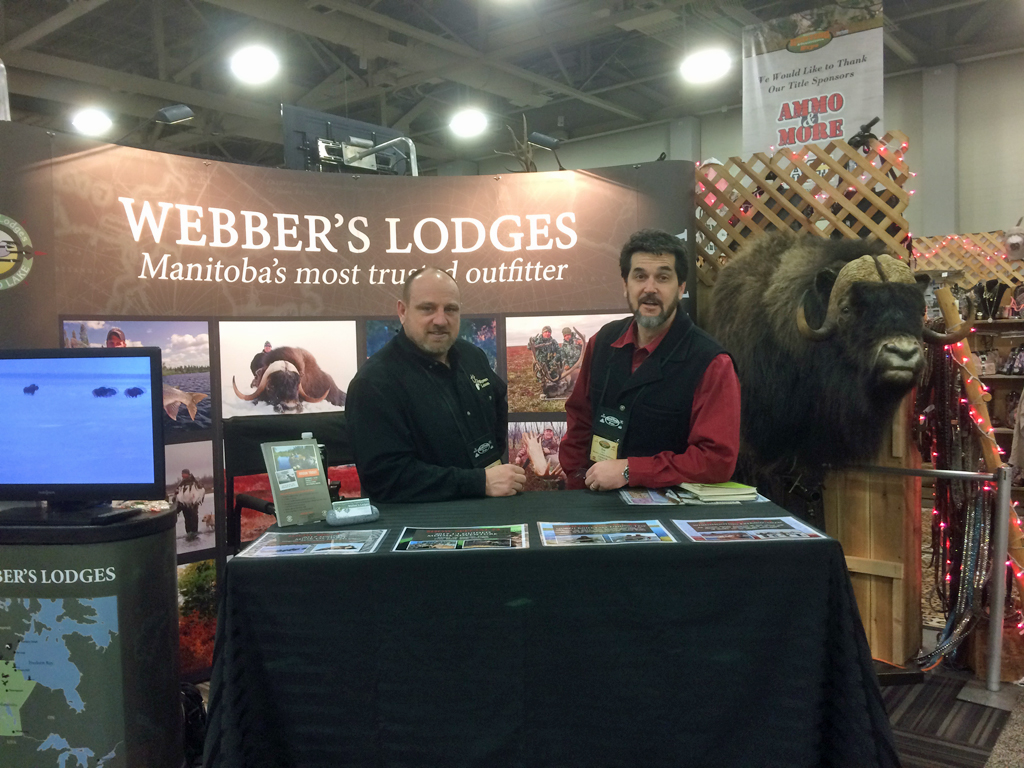Musk Ox hunting with Webber's Lodges.