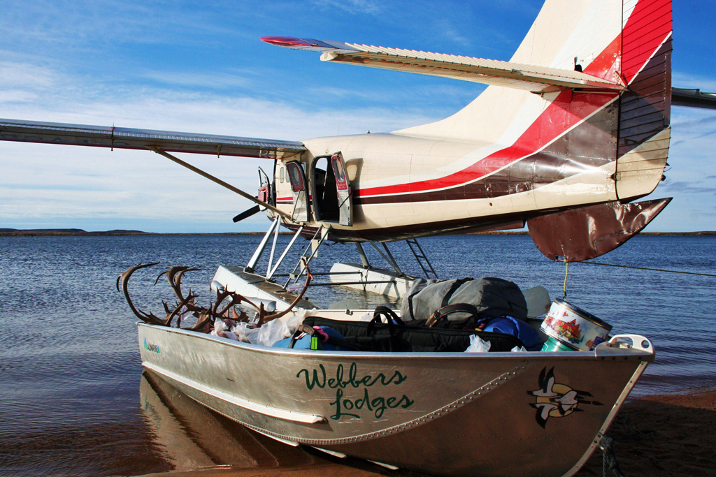Getting in and out of boats or planes is something worth getting prepared for.